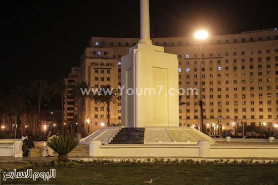  النصب التذكارى أمام المجمع -اليوم السابع -6 -2015